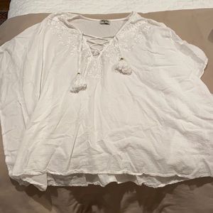 Show Me Your Mumu Peta Lace Up Tunic